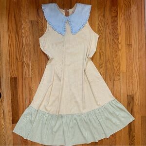 Lisa Says Gah Gingham Midi Dress